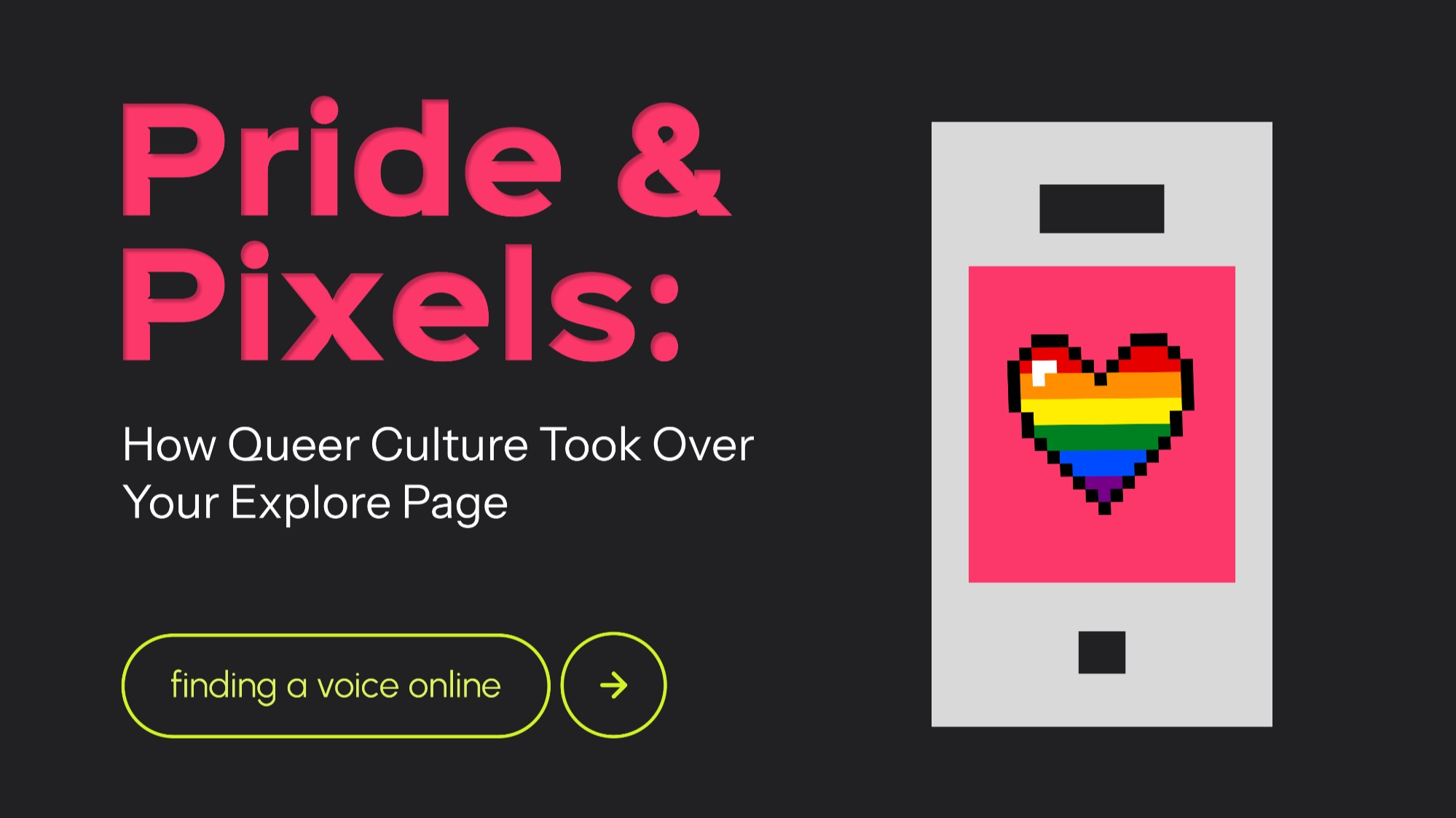 Pride & Pixels: How Queer Culture Took Over Your Explore Page